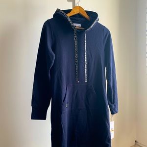 NWT Calvin Klein Sweater Dress. Navy Blue, SMALL.